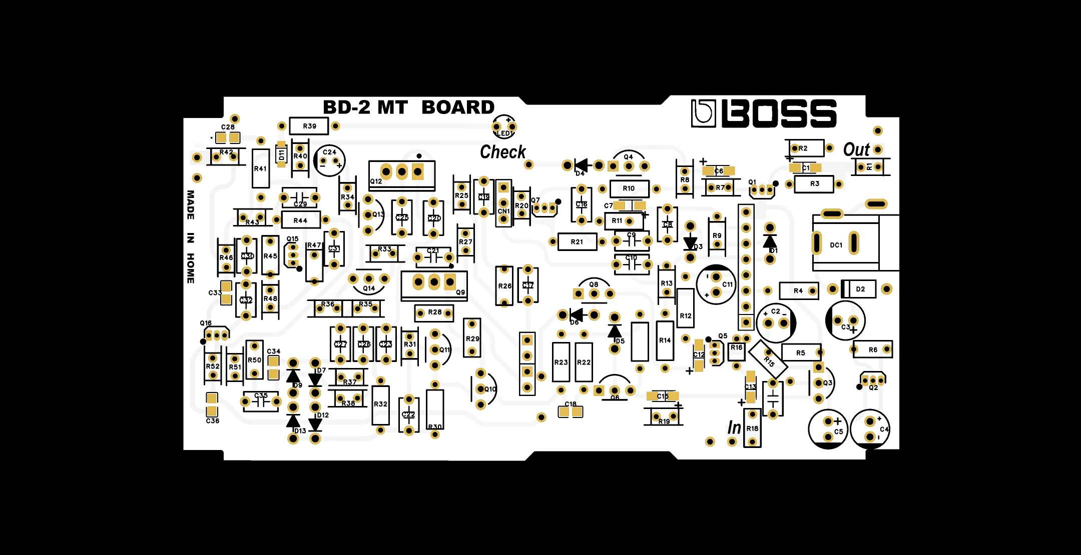 BD2 PCB 顶层