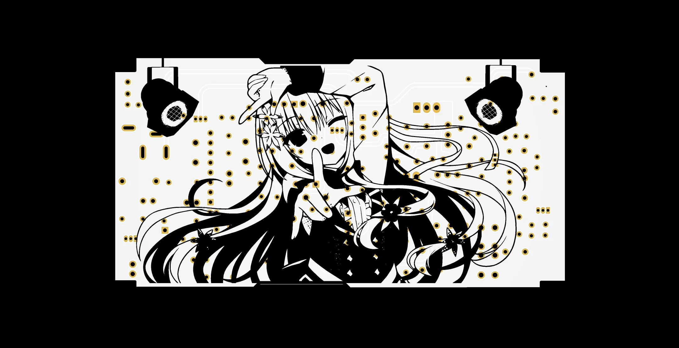 BD2 PCB 底层