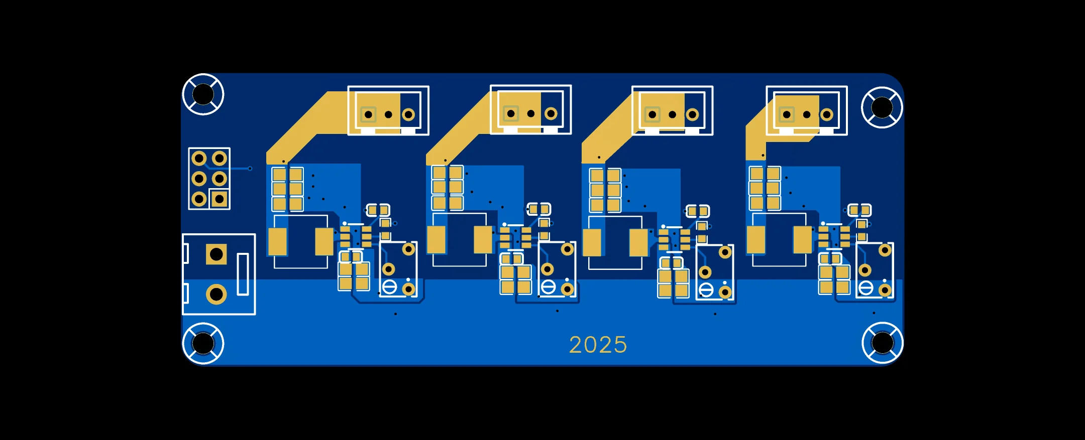舵机驱动板 PCB 顶层